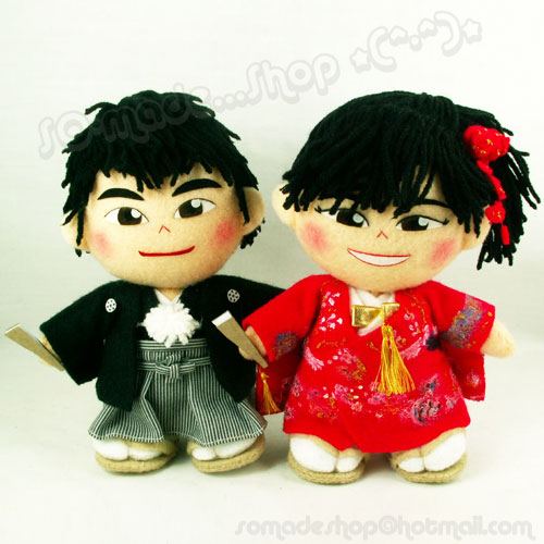 ตุ๊กตาแต่งงาน - ชุดแต่งงานแบบญี่ปุ่น